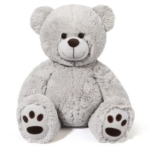 grey teddy bear